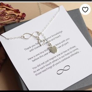 Sterling Silver Forever Inspiring Apple Necklace